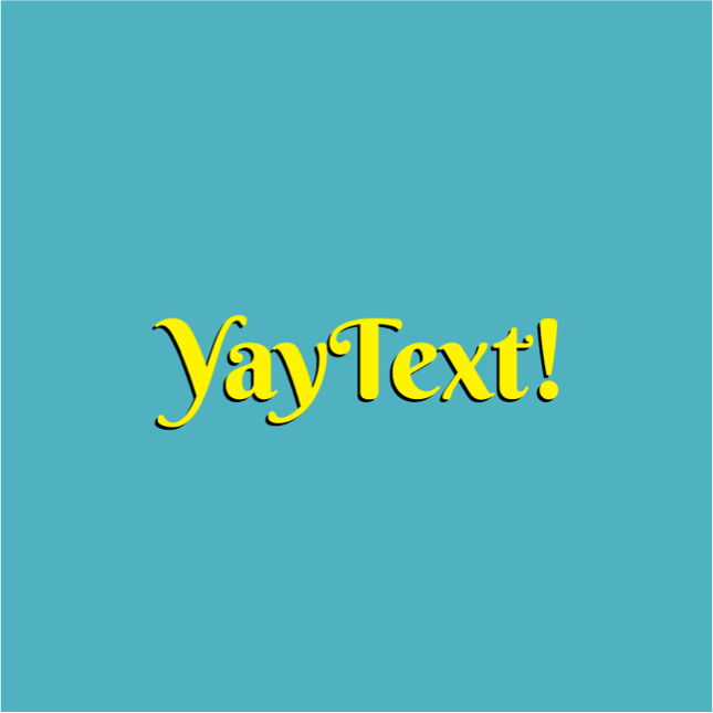 Logo de YayText